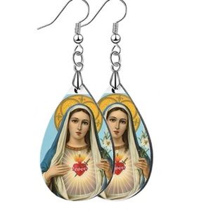 Catholic Virgin Mary Sacred Heart